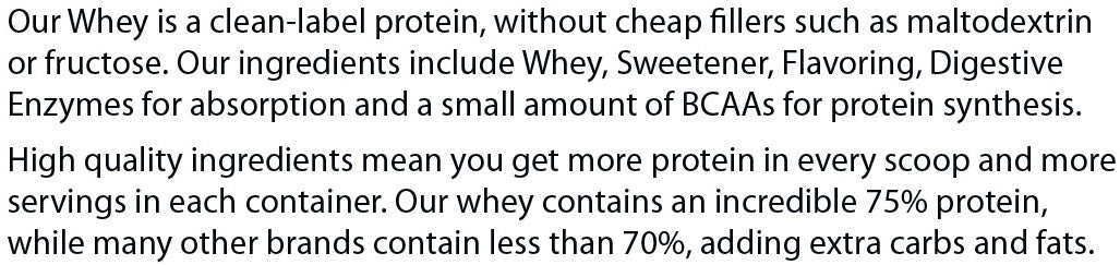 Asolute Whey  Vanilla